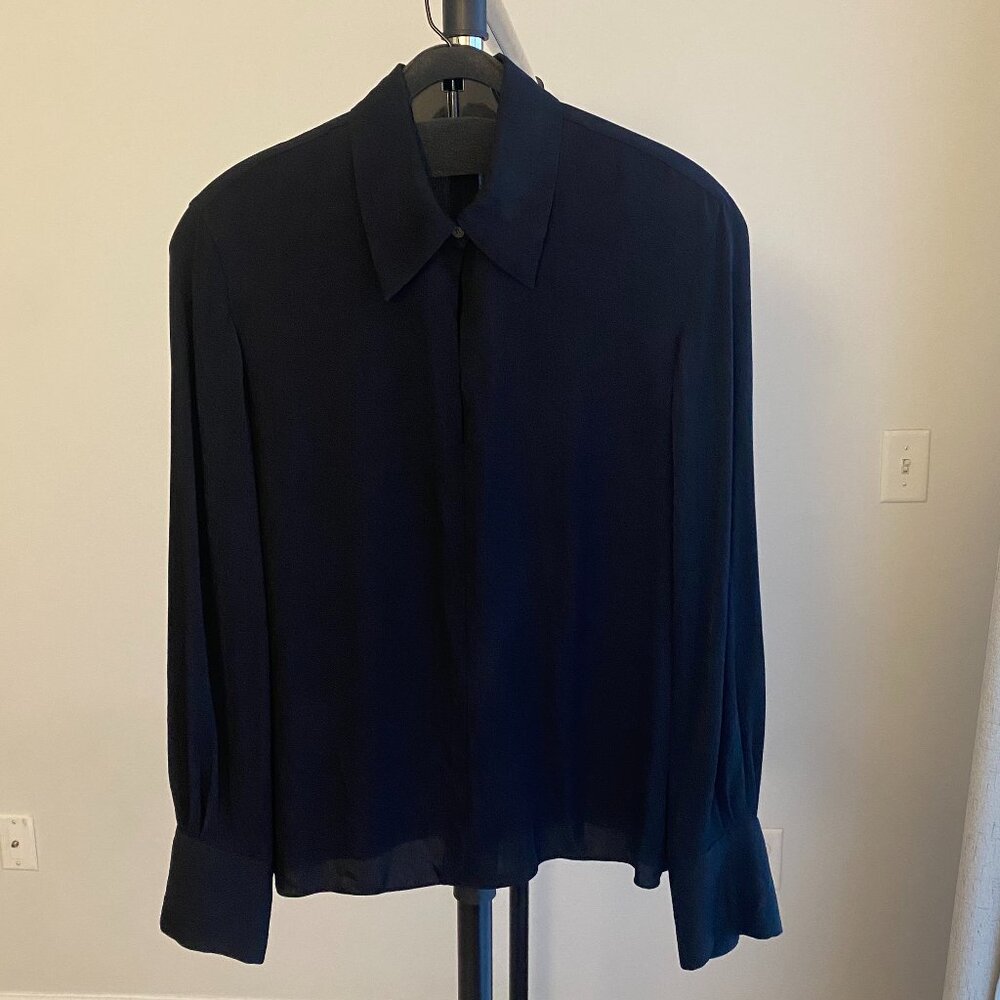 Theory silk shirt